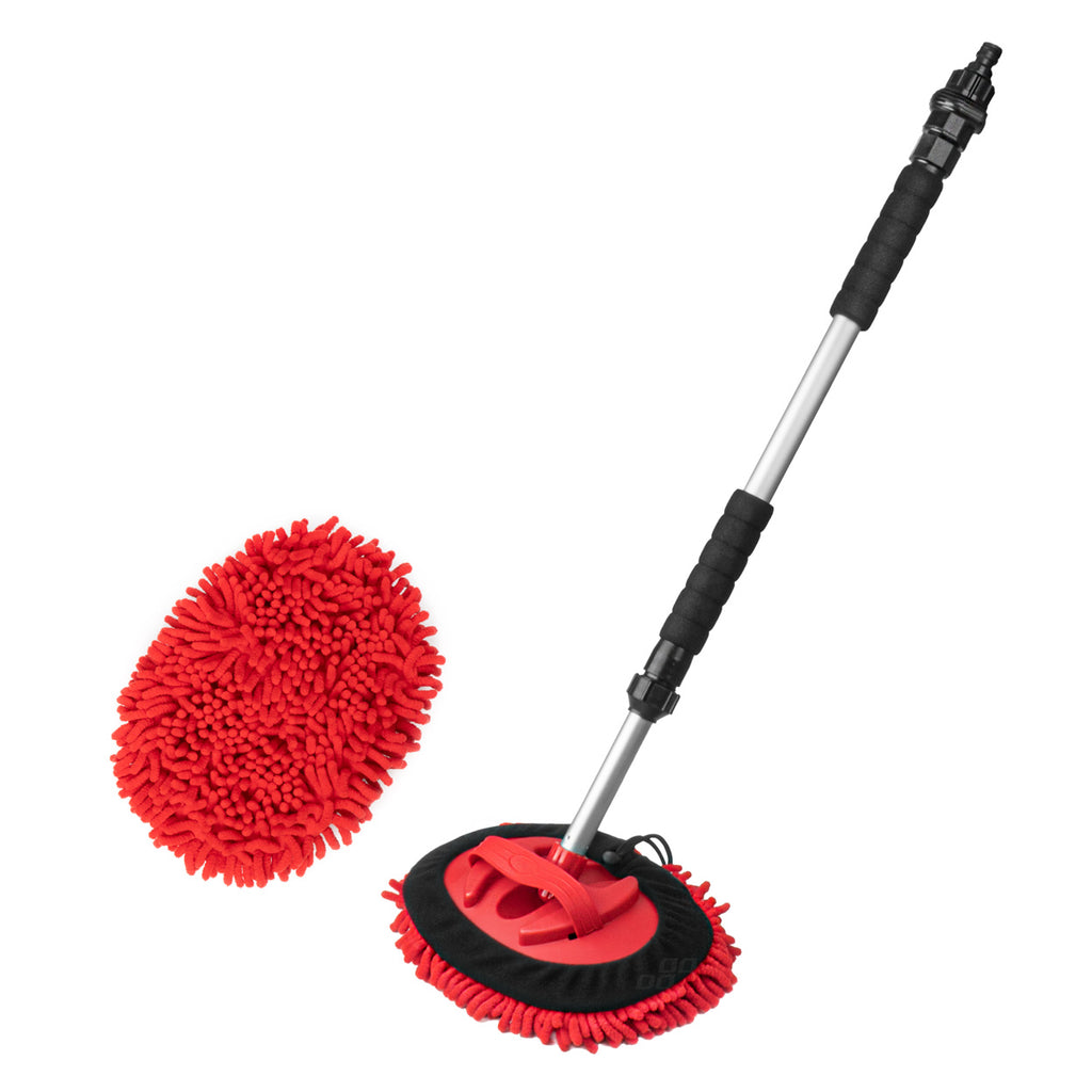 Chenille telescopische doorstroomborstel 67-100cm AMiO 04342 - AMiO 04342 - afbeelding 1