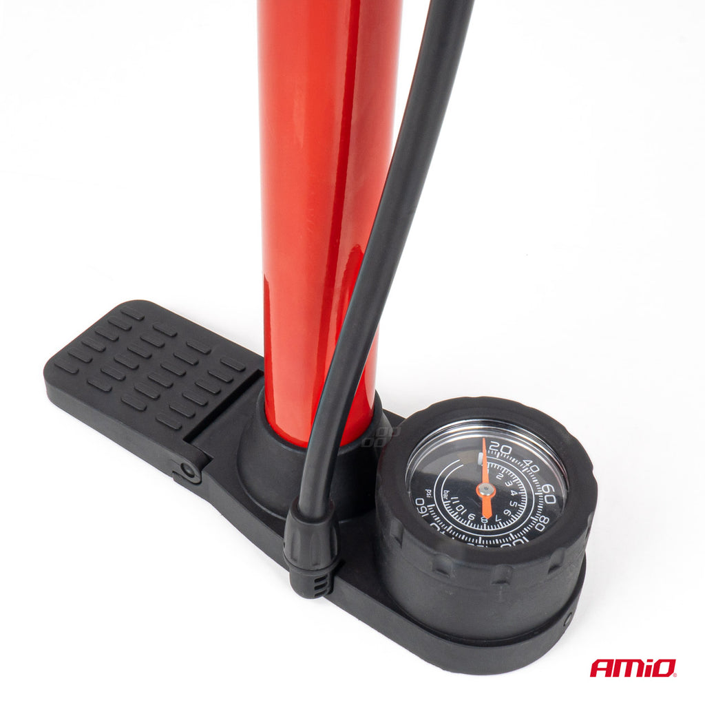 Metalen handpomp met manometer MINI PU08 AMiO 04343 - AMiO 04343 - afbeelding 3