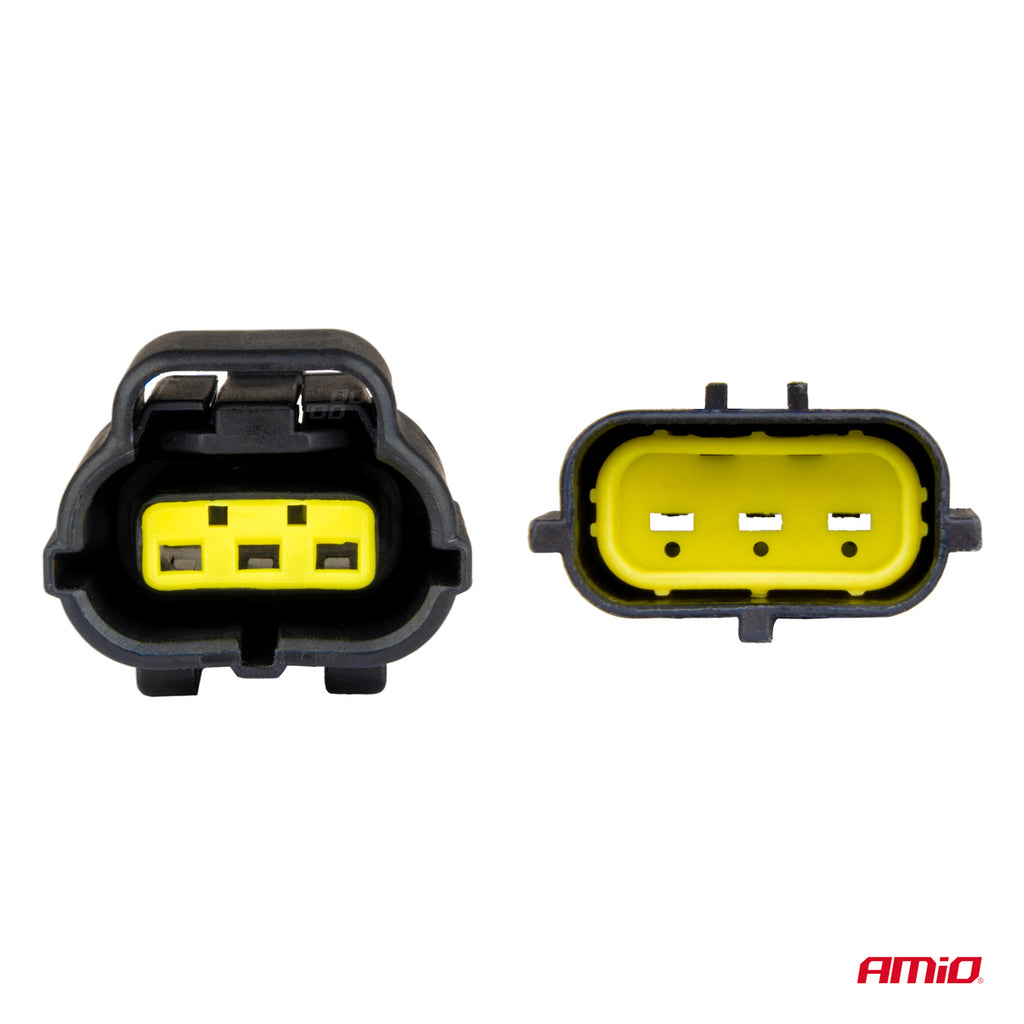 Connector stekker en stopcontact set 3 PIN 2.2mm AMiO 04347 - AMiO 04347 - afbeelding 4