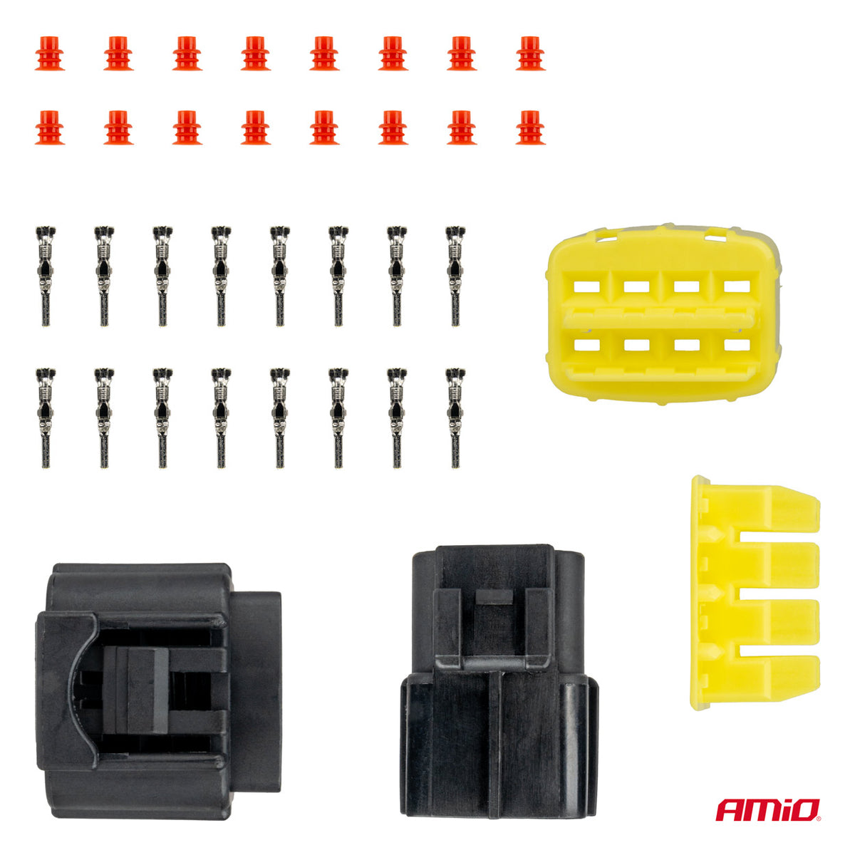 Stekker- en stopcontactset 8 PIN 2,2 mm AMiO 04350 - AMiO 04350 - afbeelding 3