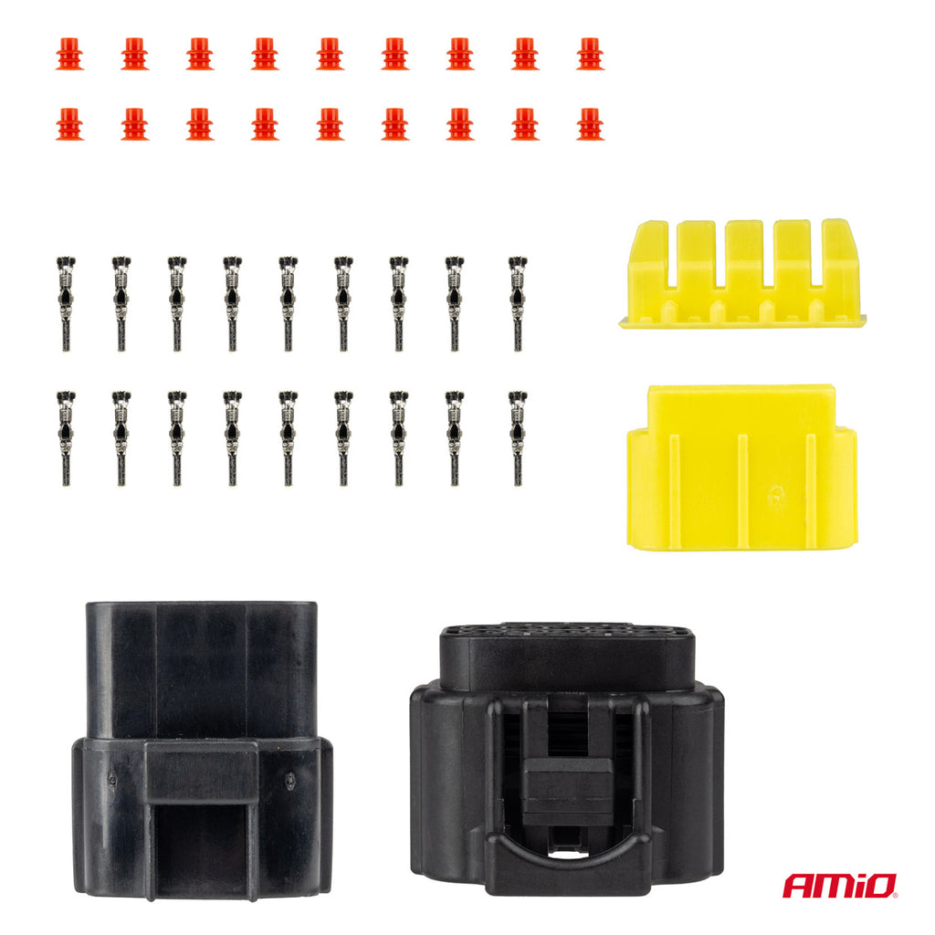 Stekker- en stopcontactset 10 PIN 2,2 mm AMiO 04351 - AMiO 04351 - afbeelding 3