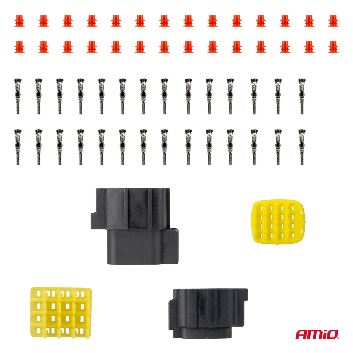 Stekker- en stopcontactset 16 PIN 2,2 mm AMiO 04353 - AMiO 04353 - afbeelding 3