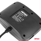 Drievoudige stekkerdoos oplader 2x USB A AAN/UIT knop 12/24V 100W 70cm AMiO 04362 - AMiO 04362 - afbeelding 6