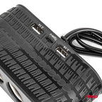 Viervoudige stekkerdoos oplader 2x USB A 1x USB C 12/24V 120W 80cm AMiO 04367 - AMiO 04367 - afbeelding 3