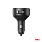 Intrekbare autolader C-kabel + USB C-poort 12/24V 60W AMiO 04368 - AMiO 04368 - afbeelding 4