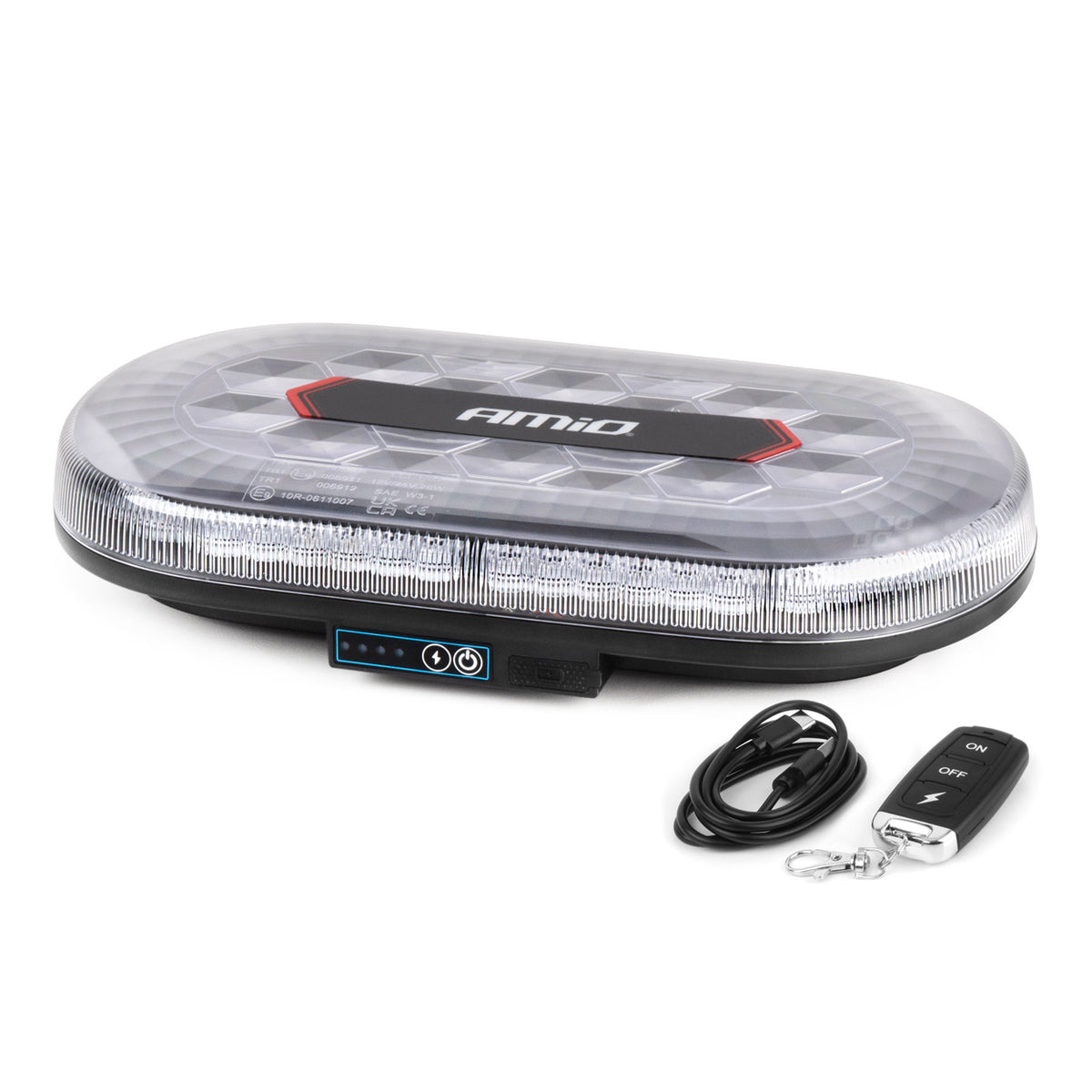 Draadloze LED-lichtbalk R65/R10 26W 12/24V AMiO 04369