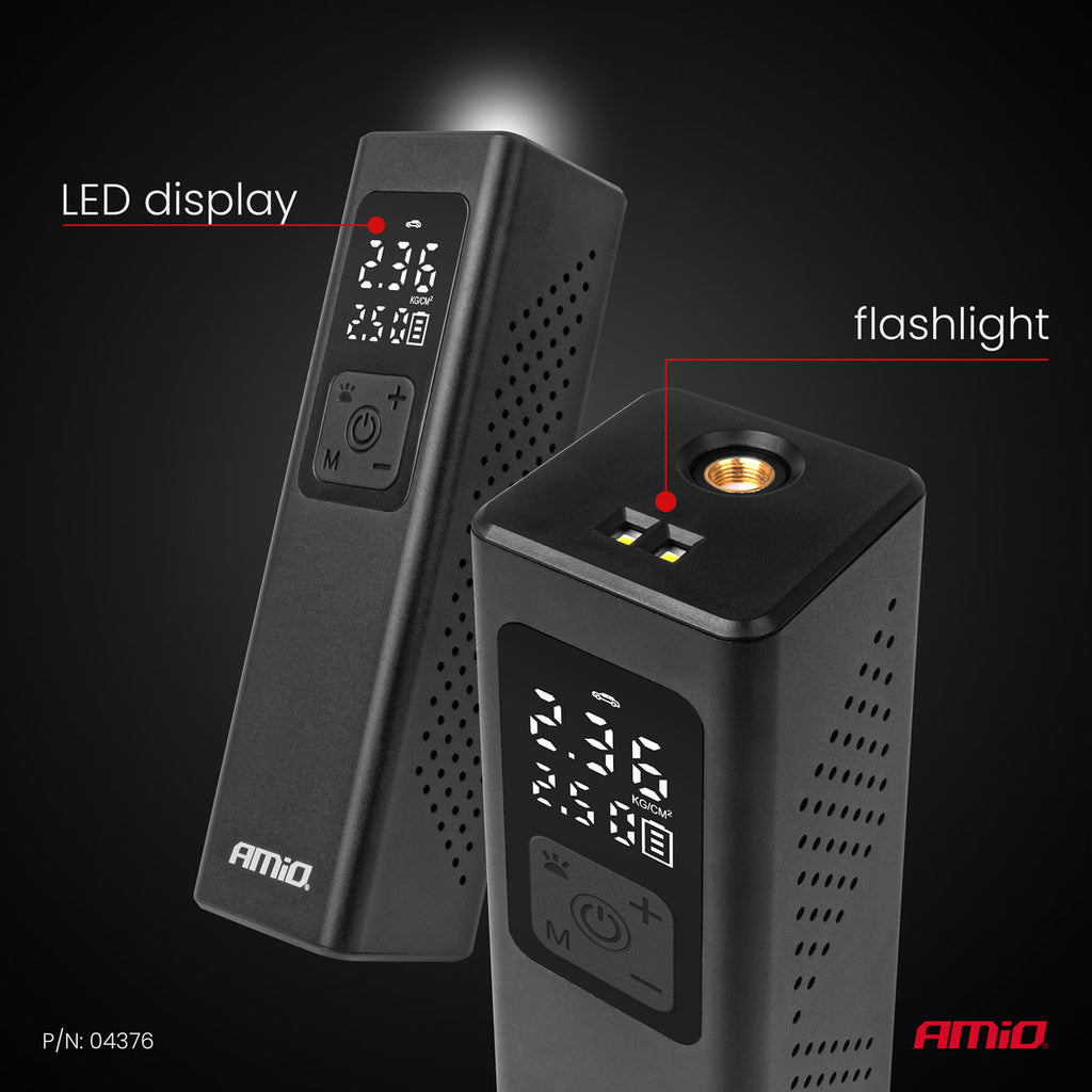 Automobielcompressor met LED-display 12V 100W AMiO 04376 - AMiO 04376 - afbeelding 14