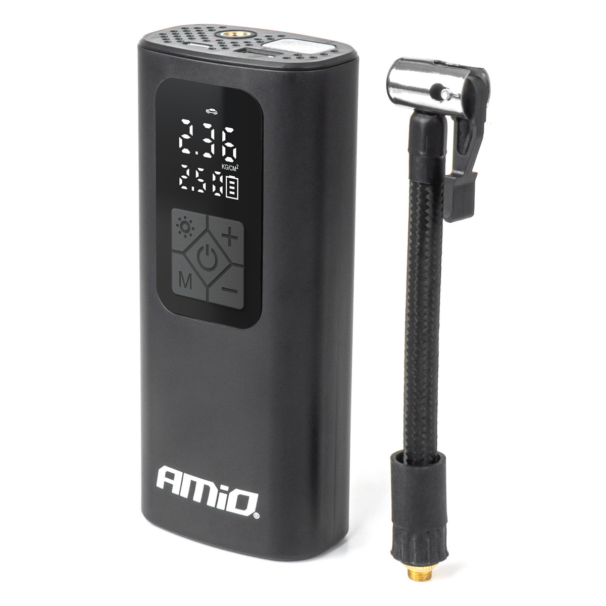 Draagbare luchtcompressor LED USB-C 40W AMiO 04377 - AMiO 04377 - afbeelding 1