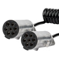 Veerkabel TIR 2x 7 PIN type N 5m 24V AMiO 04379 - AMiO 04379 - afbeelding 1
