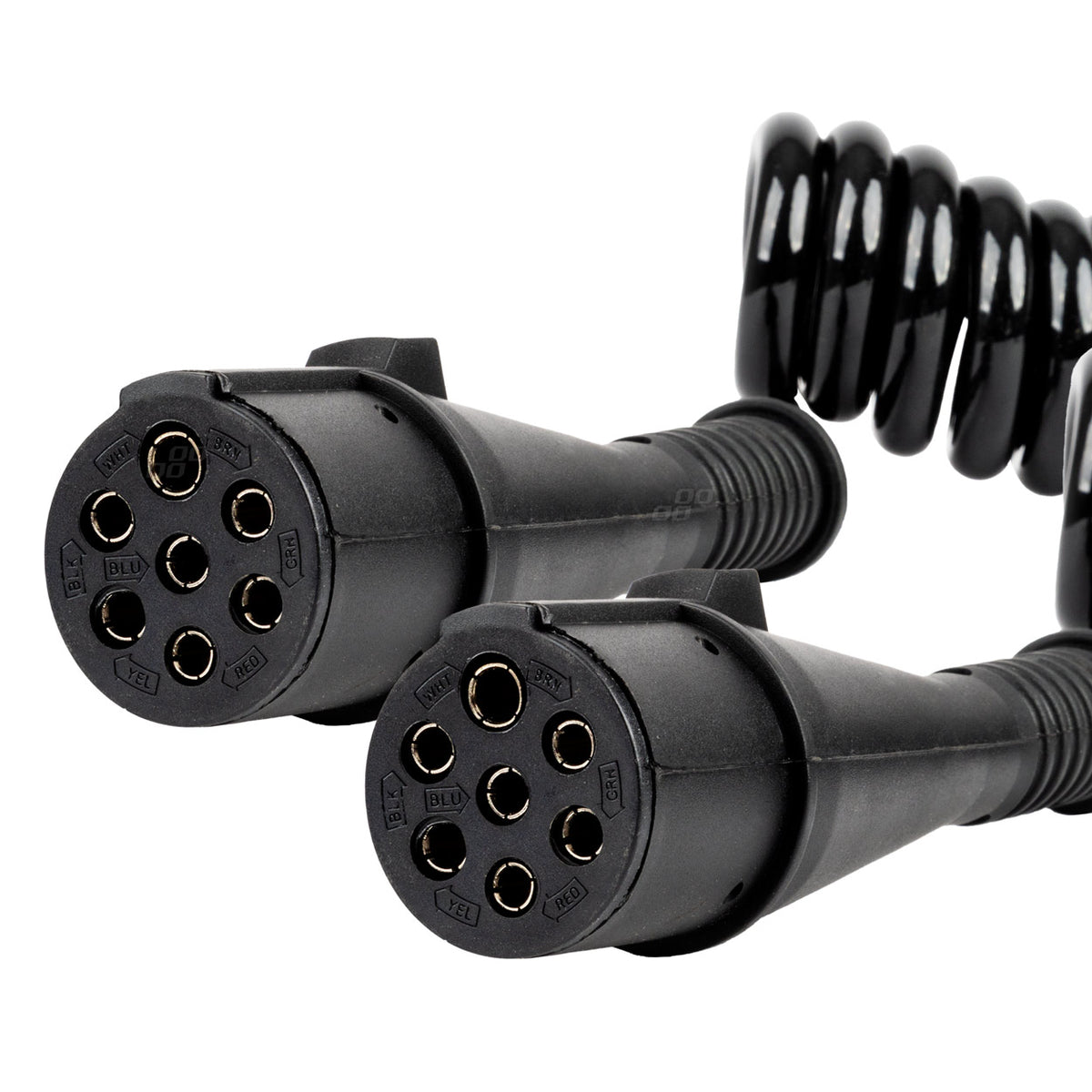 Veerkabel TIR 2x 7 PIN type N 5m 24V AMiO 04380 - AMiO 04380 - afbeelding 1