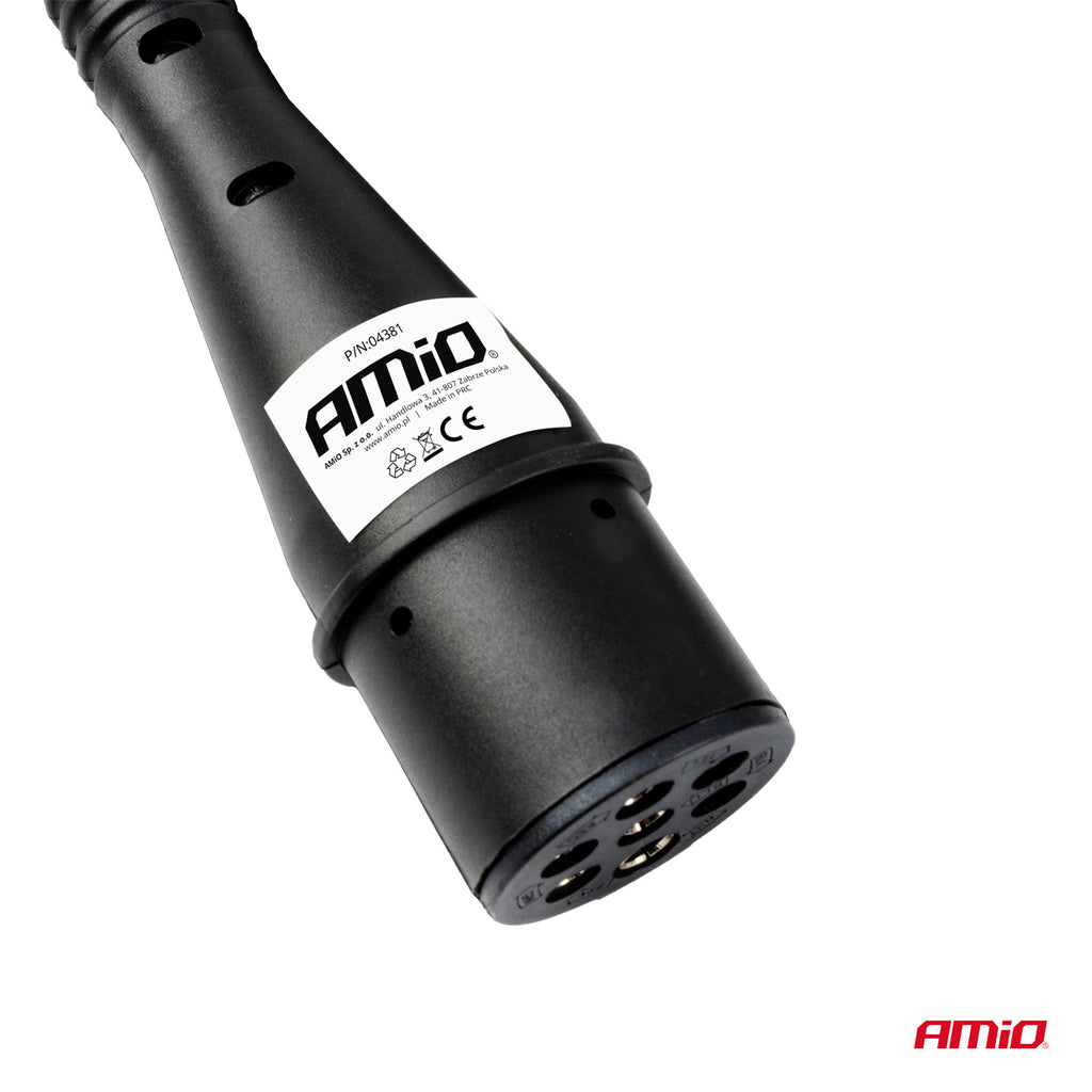 Veerkabel TIR 2x 7 PIN type N 5m 24V AMiO 04380 - AMiO 04380 - afbeelding 3
