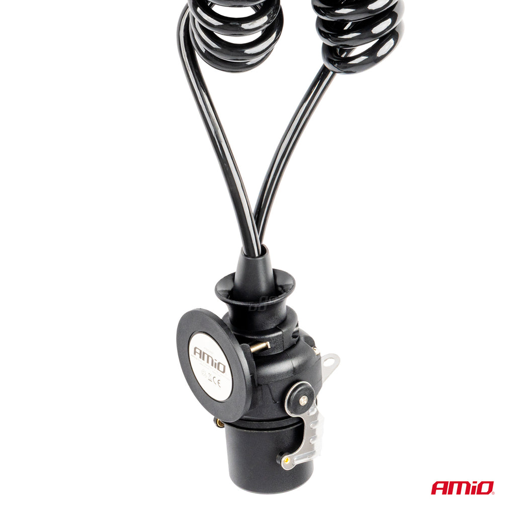 Veerkabel TIR 2x 7 PIN 15 PIN type N/S 5m 24V AMiO 04381 - AMiO 04381 - afbeelding 4