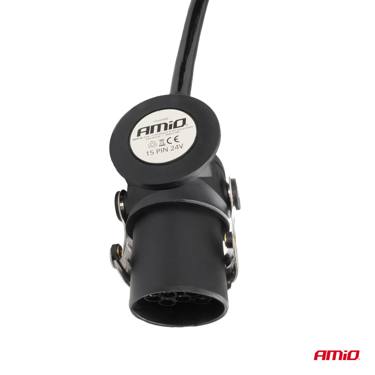 Veerkabel TIR 2x 15 PIN 5m 24V AMiO 04382 - AMiO 04382 - afbeelding 4
