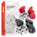 Zink accupolen 800AMP, 2 stuks. AMiO 04391 - AMiO 04391 - afbeelding 1