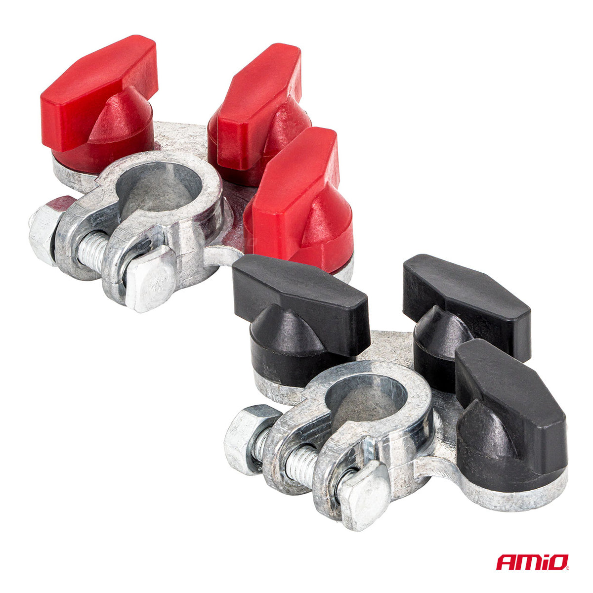 Zink accupolen 800AMP, 2 stuks. AMiO 04391 - AMiO 04391 - afbeelding 2