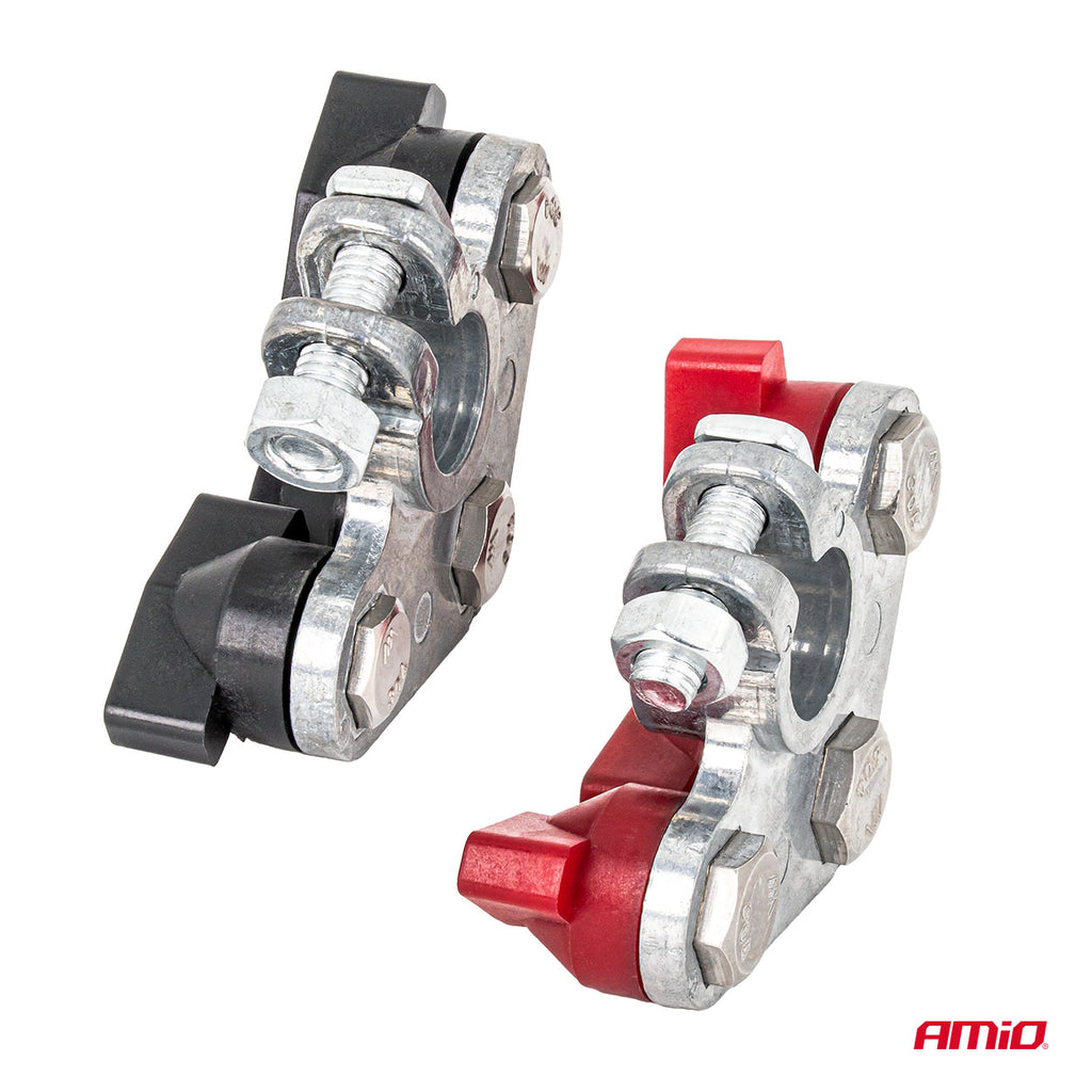 Zink accupolen 800AMP, 2 stuks. AMiO 04391 - AMiO 04391 - afbeelding 4