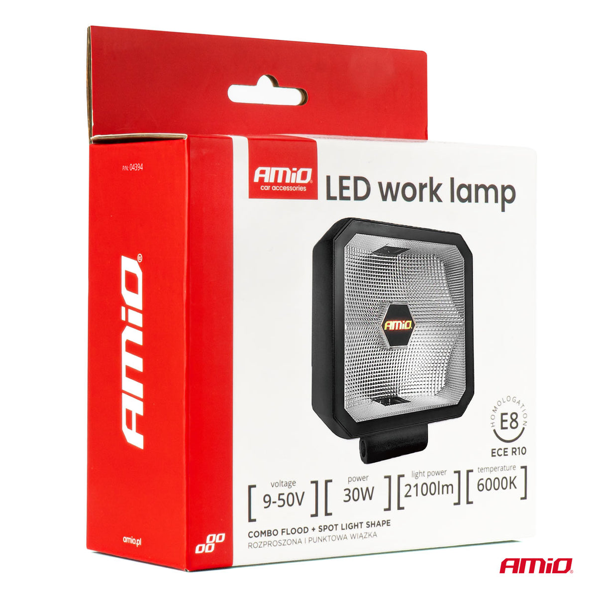 LED werklamp 30W COMBO 12V 24V AMiO 04394 - AMiO 04394 - afbeelding 7