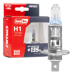 Halogeenlampen H1 12V 55W LumiTec NEXT GENERATION +135% DUO AMiO 04402 - AMiO 04402 - afbeelding 1
