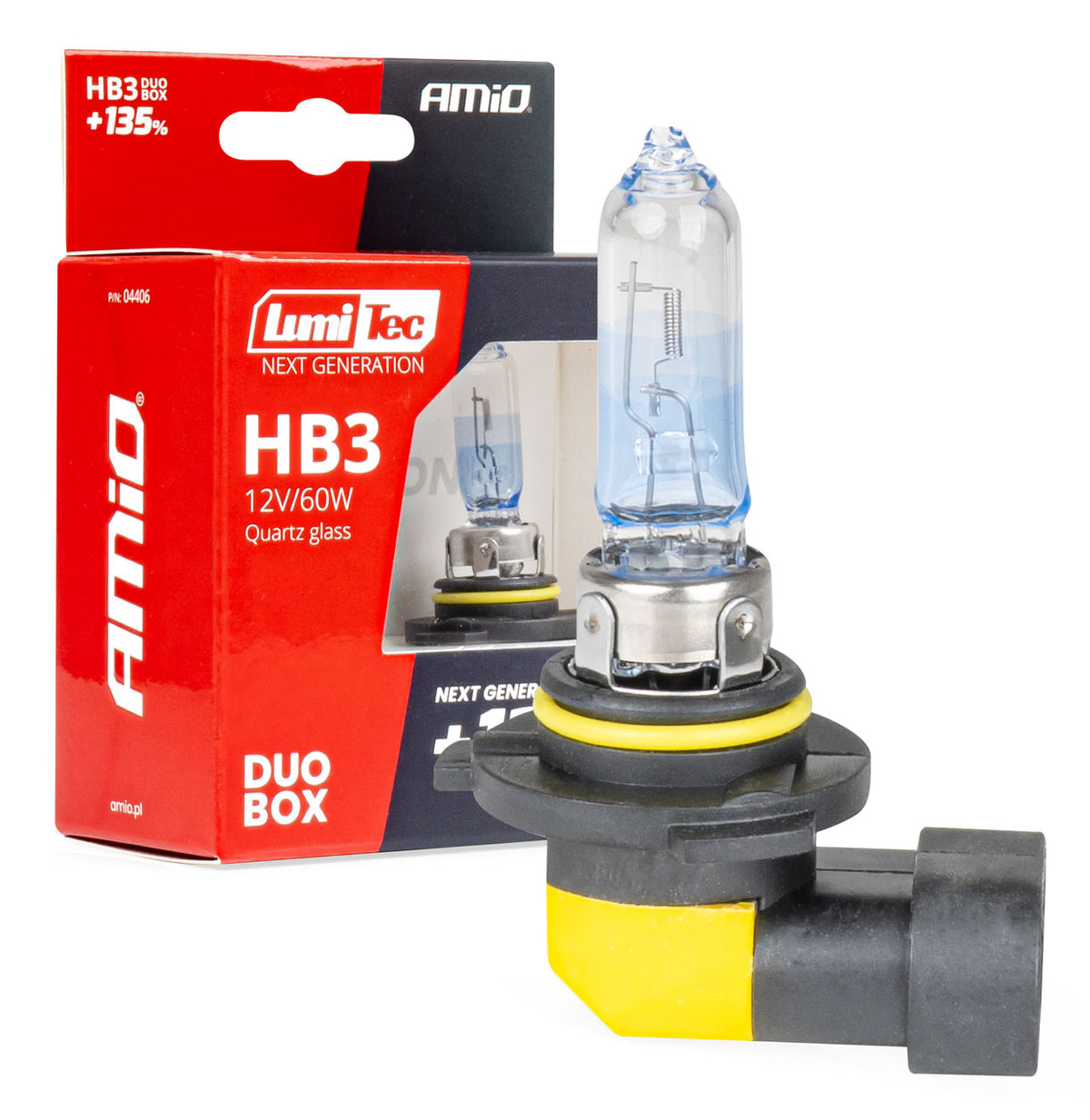 Halogeenlampen HB3 12V 60W LumiTec NEXT GENERATION +135% DUO AMiO 04406 - AMiO 04406 - afbeelding 5