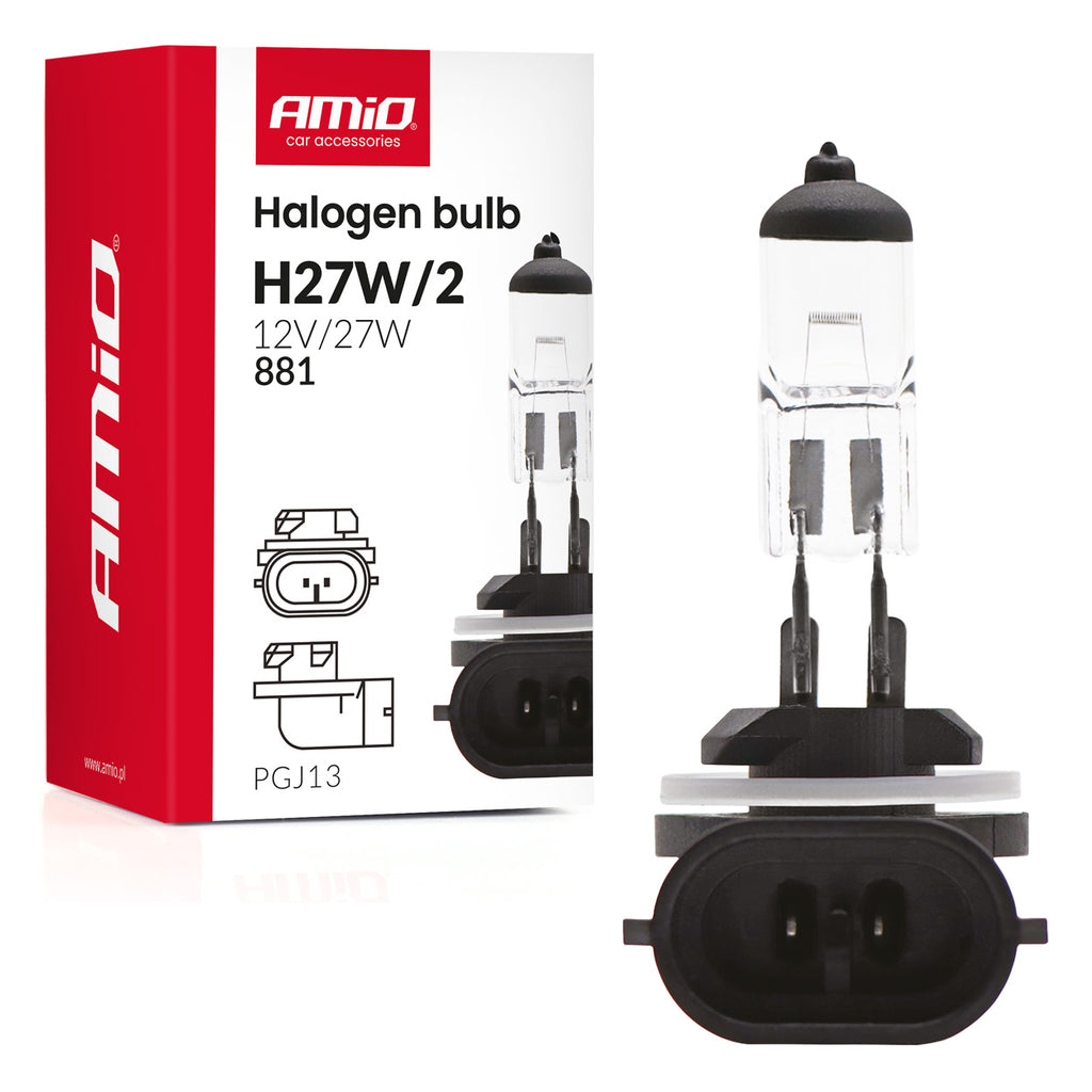 Halogeenlamp H27W/2 881 PGJ13 12V 27W AMiO 04413 - AMiO 04413 - afbeelding 3