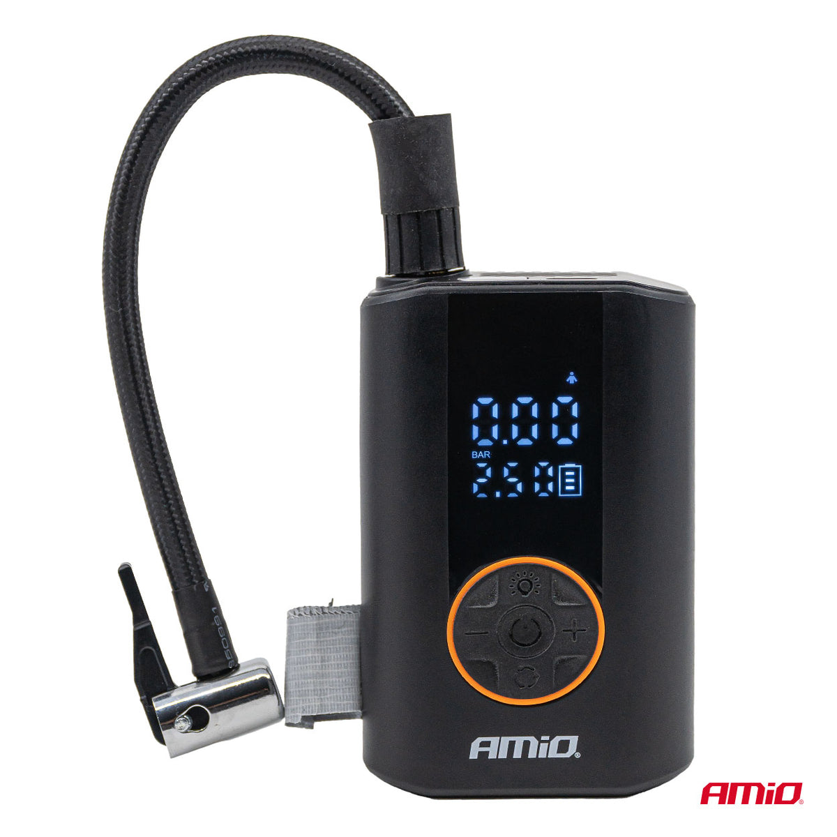 Draagbare luchtcompressor LED 40W USB-C ACOMP-25 AMiO 04414 - AMiO 04414 - afbeelding 4
