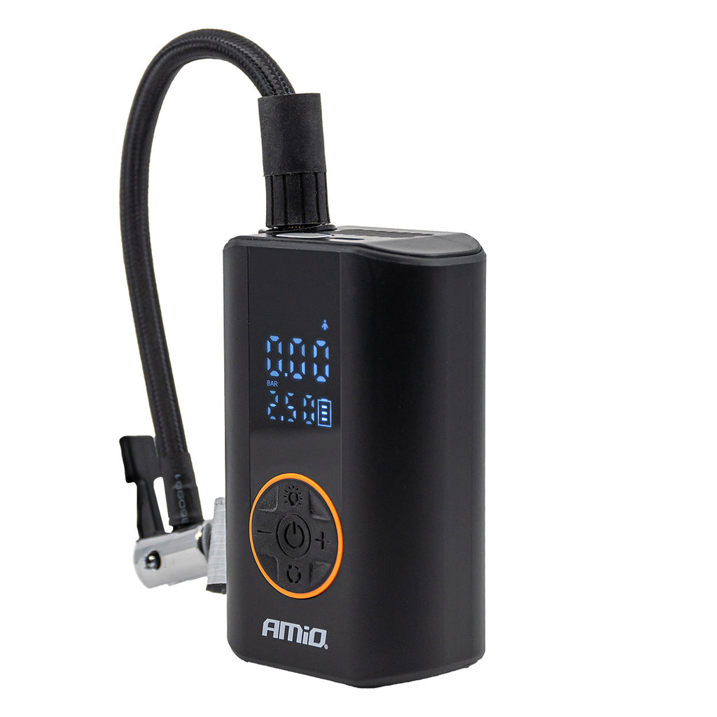 Draagbare luchtcompressor LED 40W USB-C ACOMP-25 AMiO 04414 - AMiO 04414 - afbeelding 7