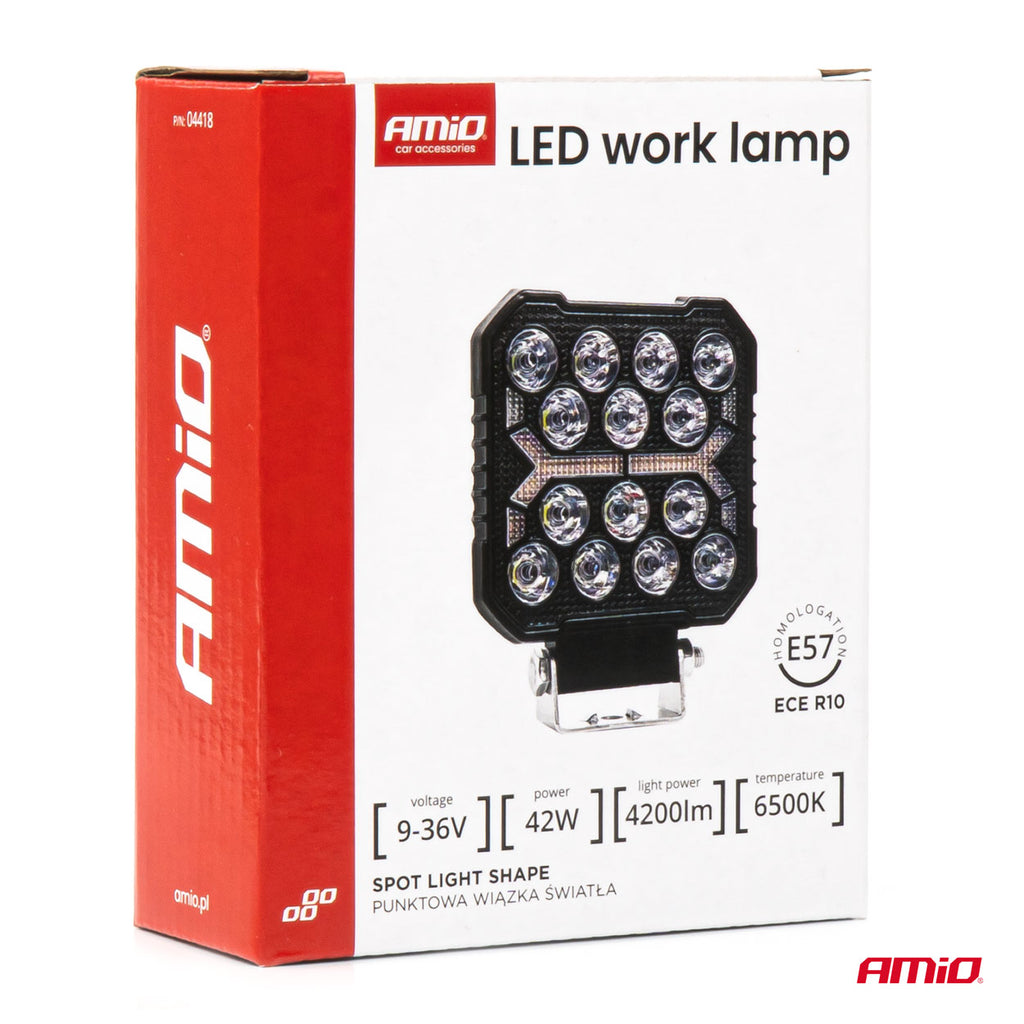 Werklamp AWL74 42W 6500K 4200lm 9-36V AMiO 04418 - AMiO 04418 - afbeelding 8