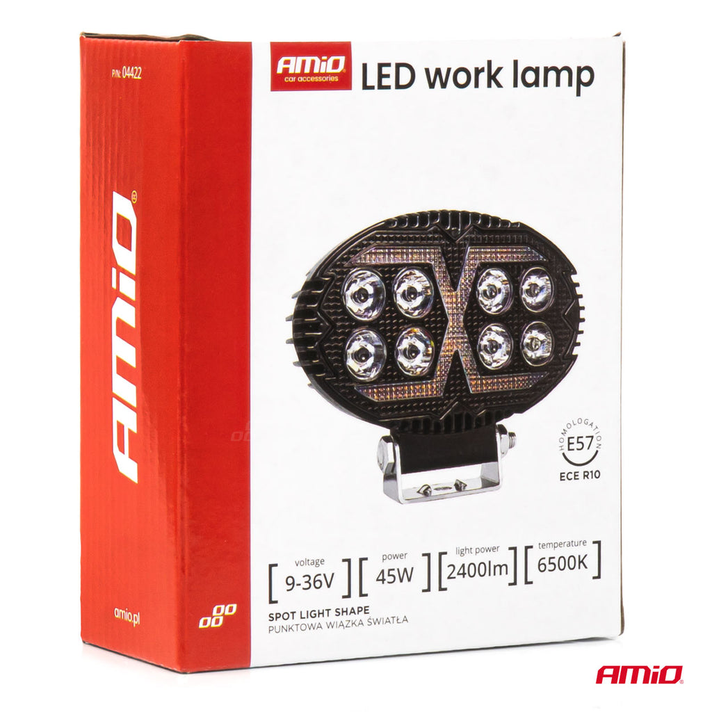 Werklamp AWL78 45W 6500K 2400lm 9-36V AMiO 04422 - AMiO 04422 - afbeelding 7