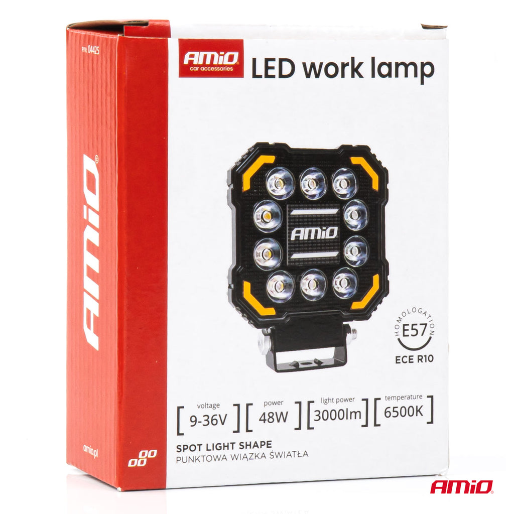 Werklamp AWL81 48W 3000LM 12V 24V AMiO 04425 - AMiO 04425 - afbeelding 10