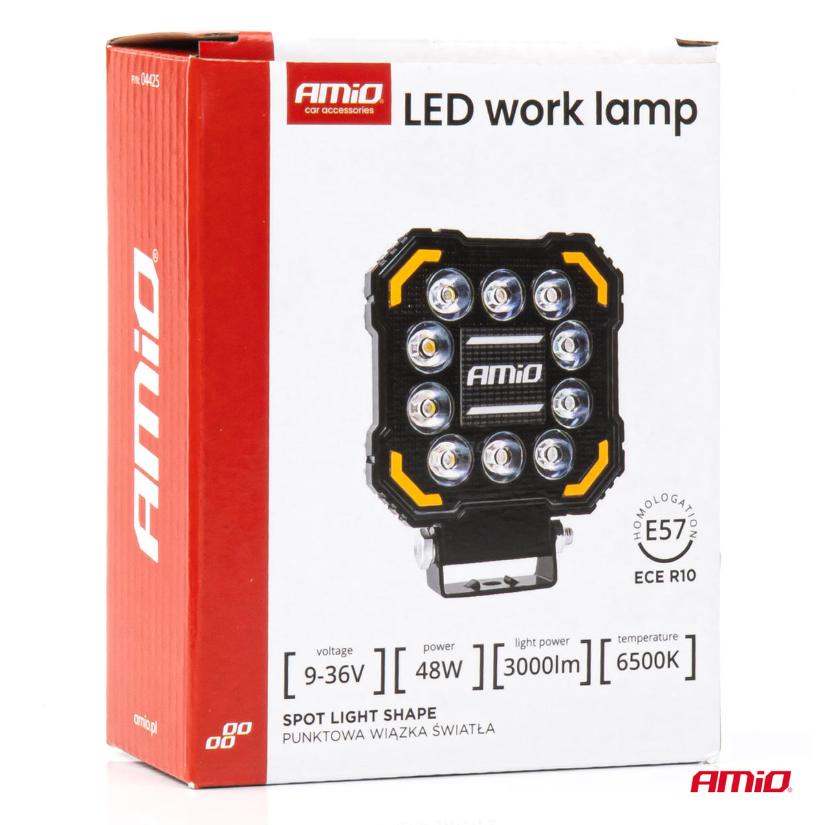 Werklamp AWL81 48W 3000LM 12V 24V AMiO 04425 - AMiO 04425 - afbeelding 10