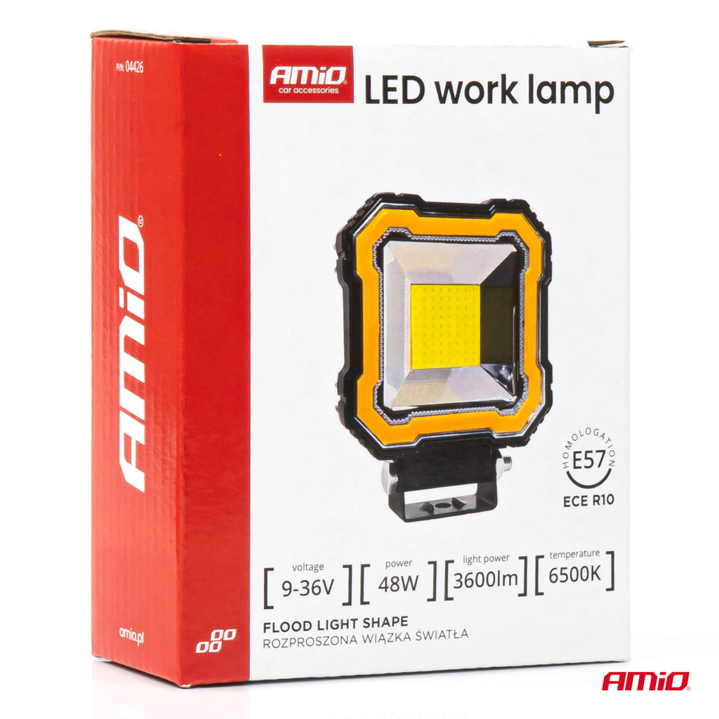 Werklamp AWL82 48W 3600LM 12V 24V AMiO 04426 - AMiO 04426 - afbeelding 10