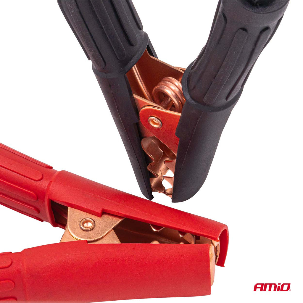 Batterij krokodillenklemmen 170 mm 400 A 2 stuks. AMiO 04435 - AMiO 04435 - afbeelding 3