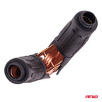 Batterij krokodillenklemmen 170 mm 400 A 2 stuks. AMiO 04435 - AMiO 04435 - afbeelding 4