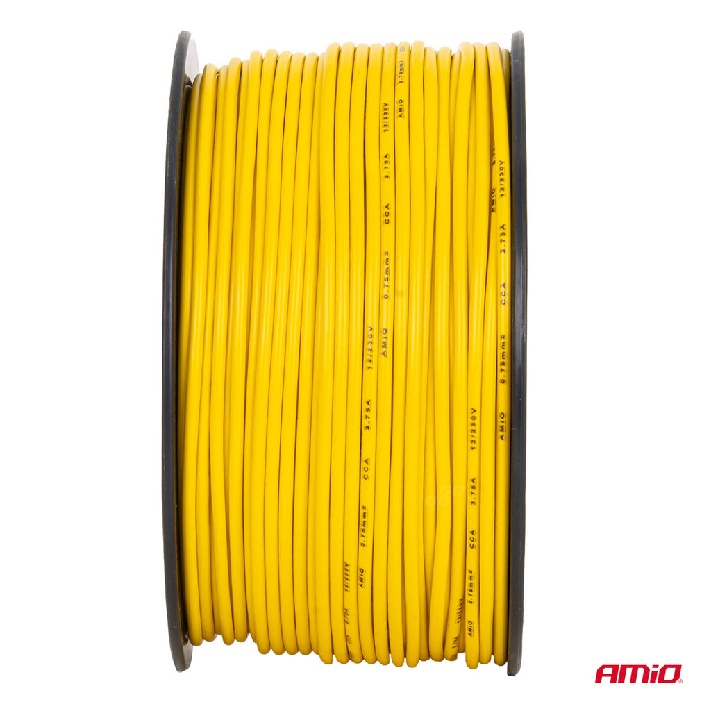 CCA luidsprekerkabel CCA 1x0,75mm2 100m 3,75A 12/230V AMiO 04447 - AMiO 04447 - afbeelding 3
