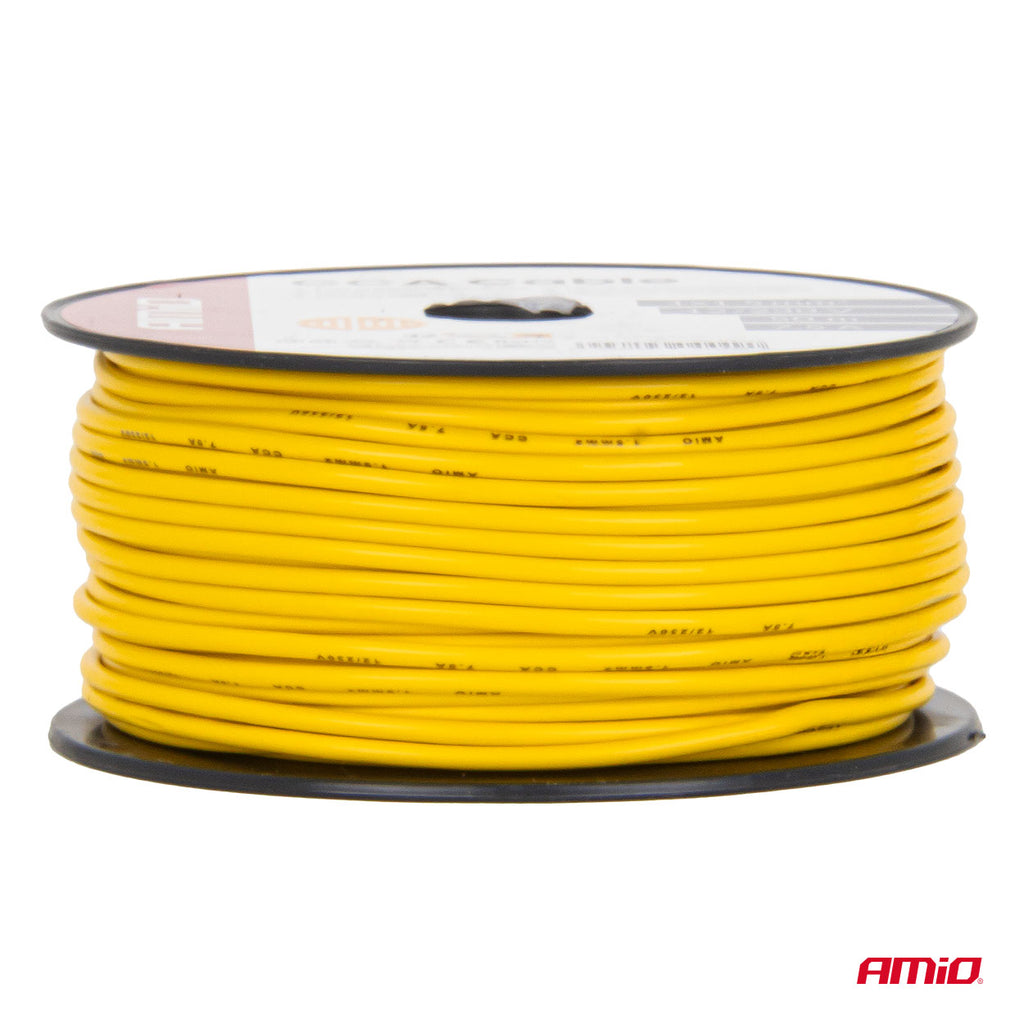 CCA Kabel CCA 1x1.5mm2 50m 7.5A 12/230V AMiO 04449 - AMiO 04449 - afbeelding 2