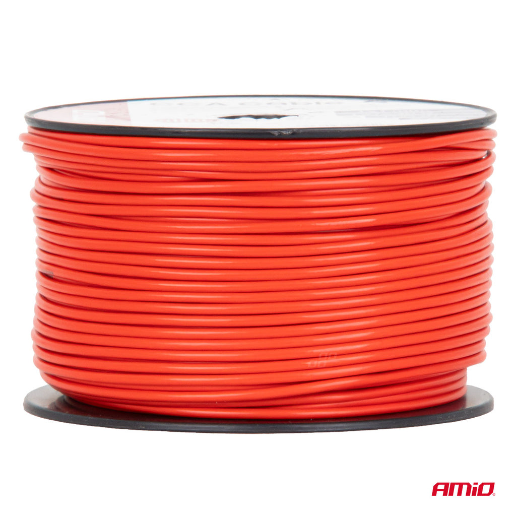 CCA Kabel 1x1mm2 100m 5A 12/230V AMiO 04451 - AMiO 04451 - afbeelding 2