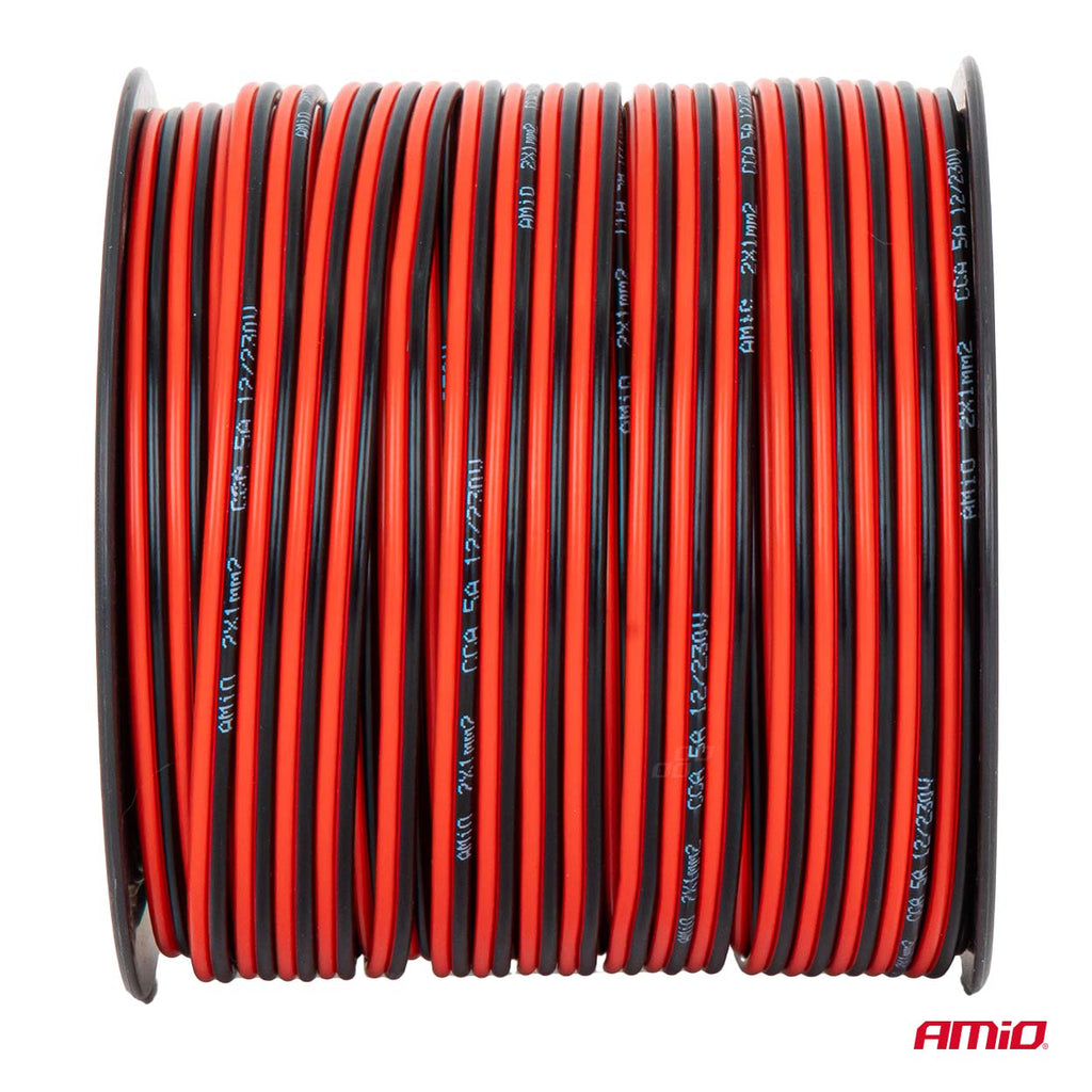 CCA luidsprekerkabel 2x1mm2 100m 5A AMiO 04458 - AMiO 04458 - afbeelding 3