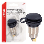 Stopcontact met klep 250W 12V 24V AMiO 04462 - AMiO 04462 - afbeelding 1