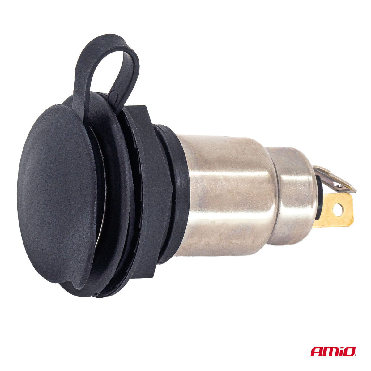 Stopcontact met klep 250W 12V 24V AMiO 04462 - AMiO 04462 - afbeelding 2