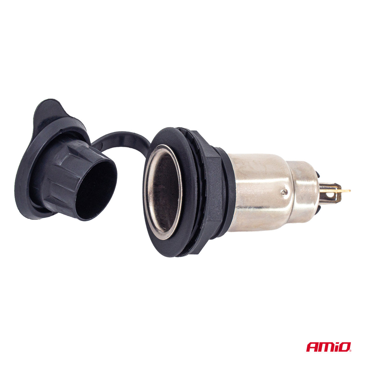 Stopcontact met klep 250W 12V 24V AMiO 04462 - AMiO 04462 - afbeelding 4