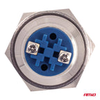 Ronde stalen schakelaar AAN/UIT 19mm 5A 12/230V AMiO 04474 - AMiO 04474 - afbeelding 5