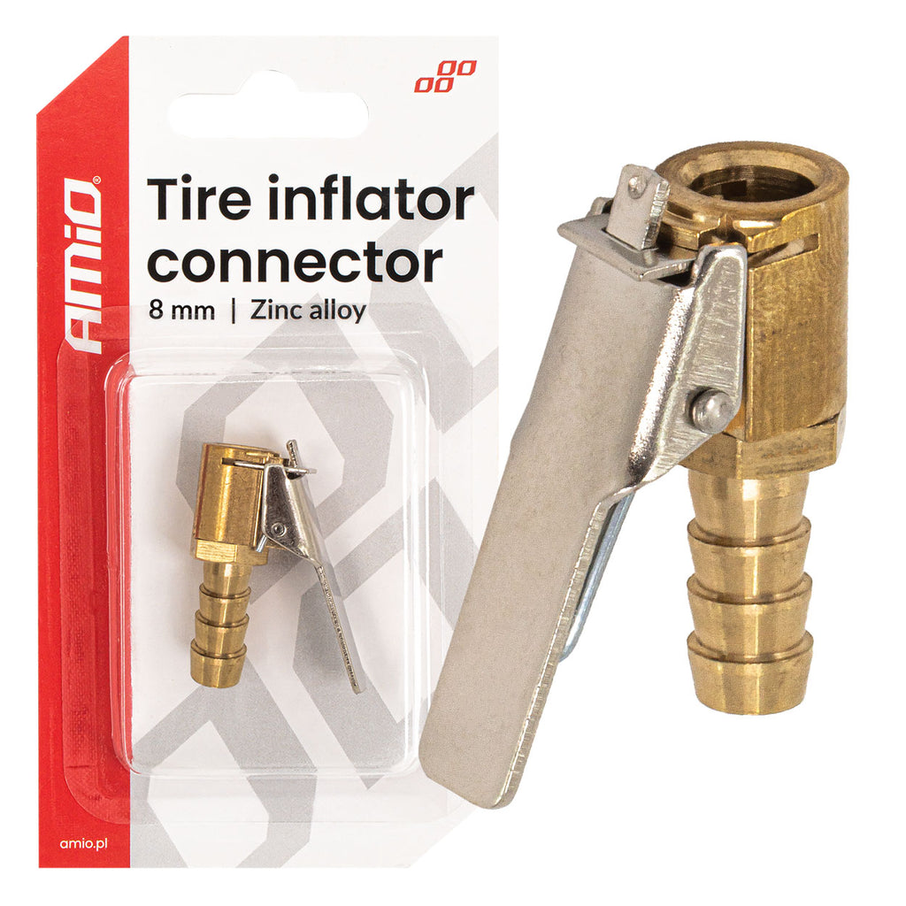 Zinklegering Band Inflator Connector 8 mm AMiO 04494 - AMiO 04494 - afbeelding 4