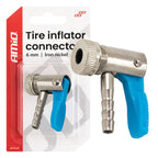 Ironn vernikkelde band inflator connector 6 mm AMiO 04497 - AMiO 04497 - afbeelding 1