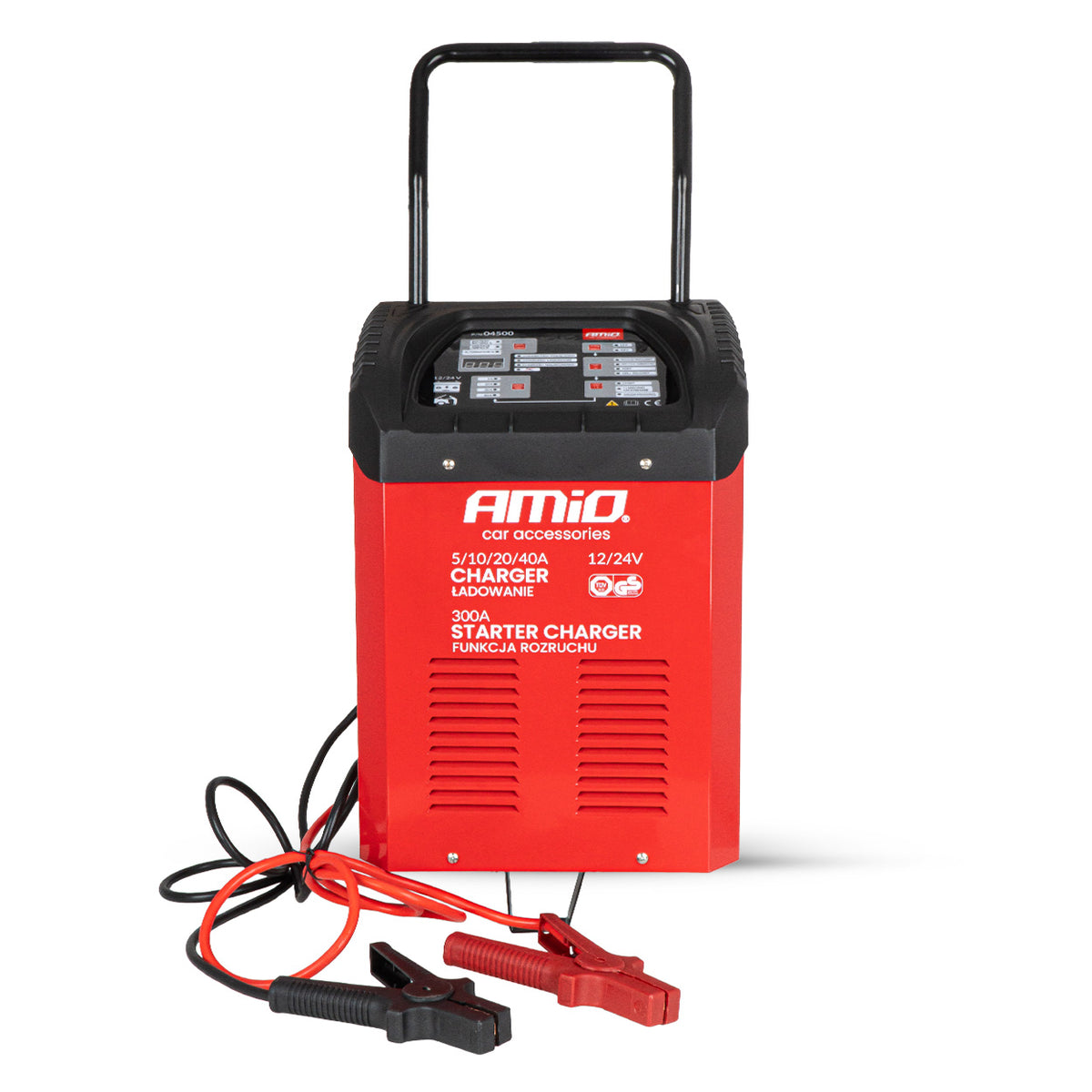 Acculader met starthulp max. 40A, 12V, 24V, opstart 300A, AMiO 04500 – AMiO 04500 – productafbeelding 6