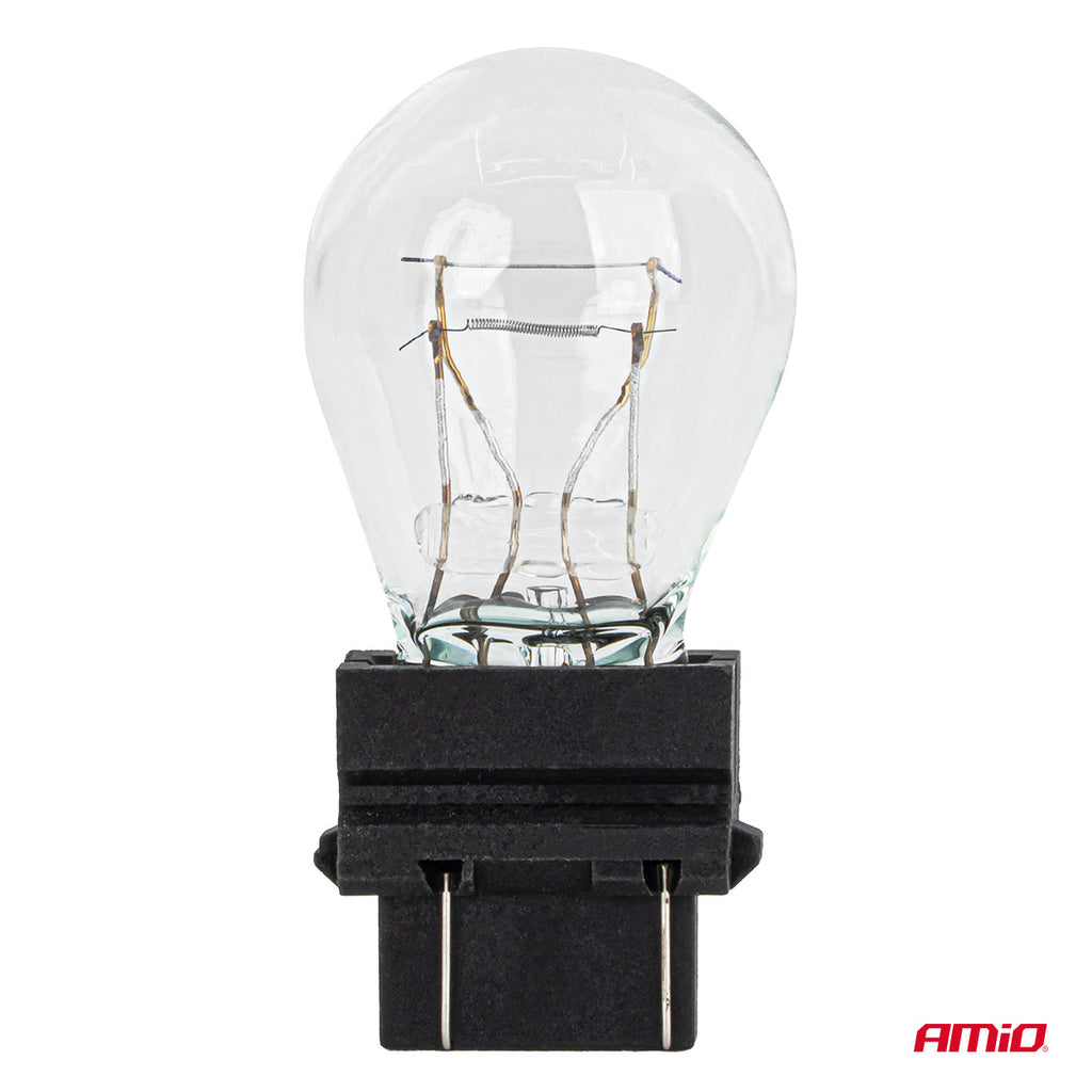 Halogeenlamp P27/7W 12V 27/7W W2.5X16q 10 stuks AMiO 04513 - AMiO 04513 - afbeelding 2