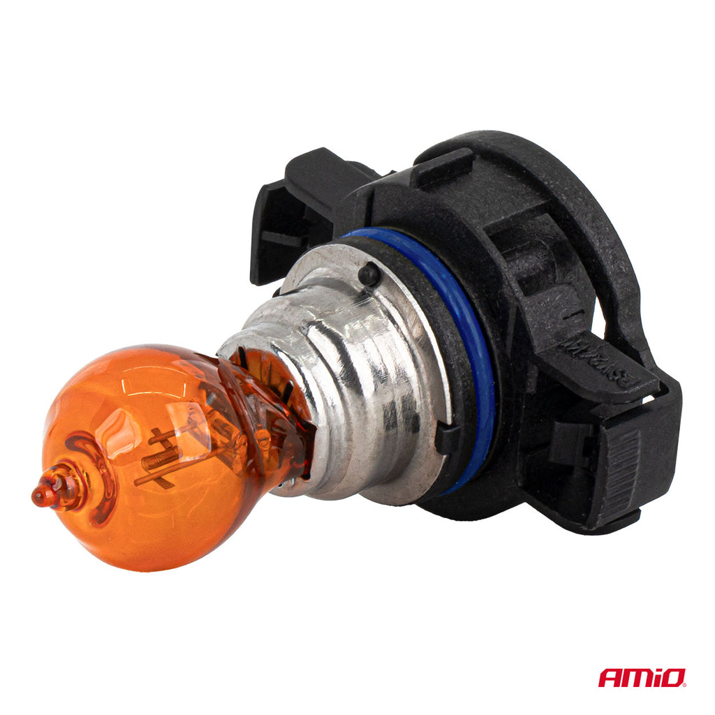Halogeenlamp PSY24W 12V 24W PG20-4 AMBER AMiO 04519 - AMiO 04519 - afbeelding 4