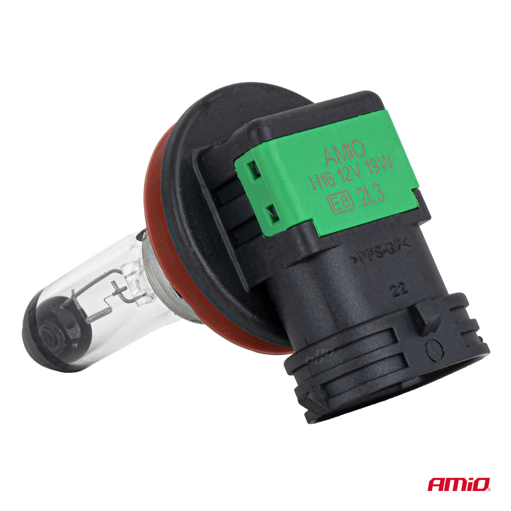 Halogeenlamp H16 12V 19W PGJ19-3 AMiO 04521 - AMiO 04521 - afbeelding 4