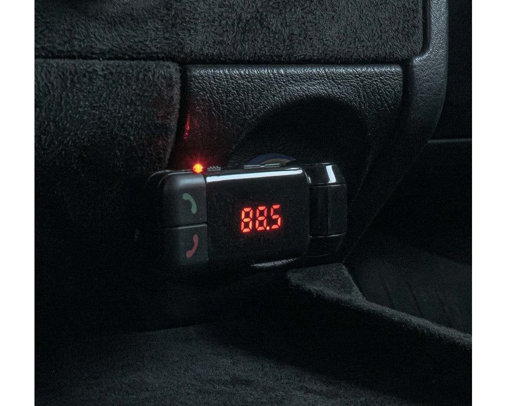 FM Transmitter 2×USB-A 12V 24V