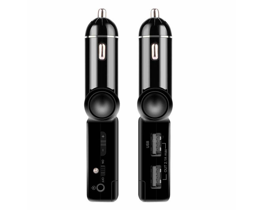 FM Transmitter 2×USB-A 12V 24V