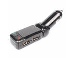 FM Transmitter 2×USB-A 12V 24V